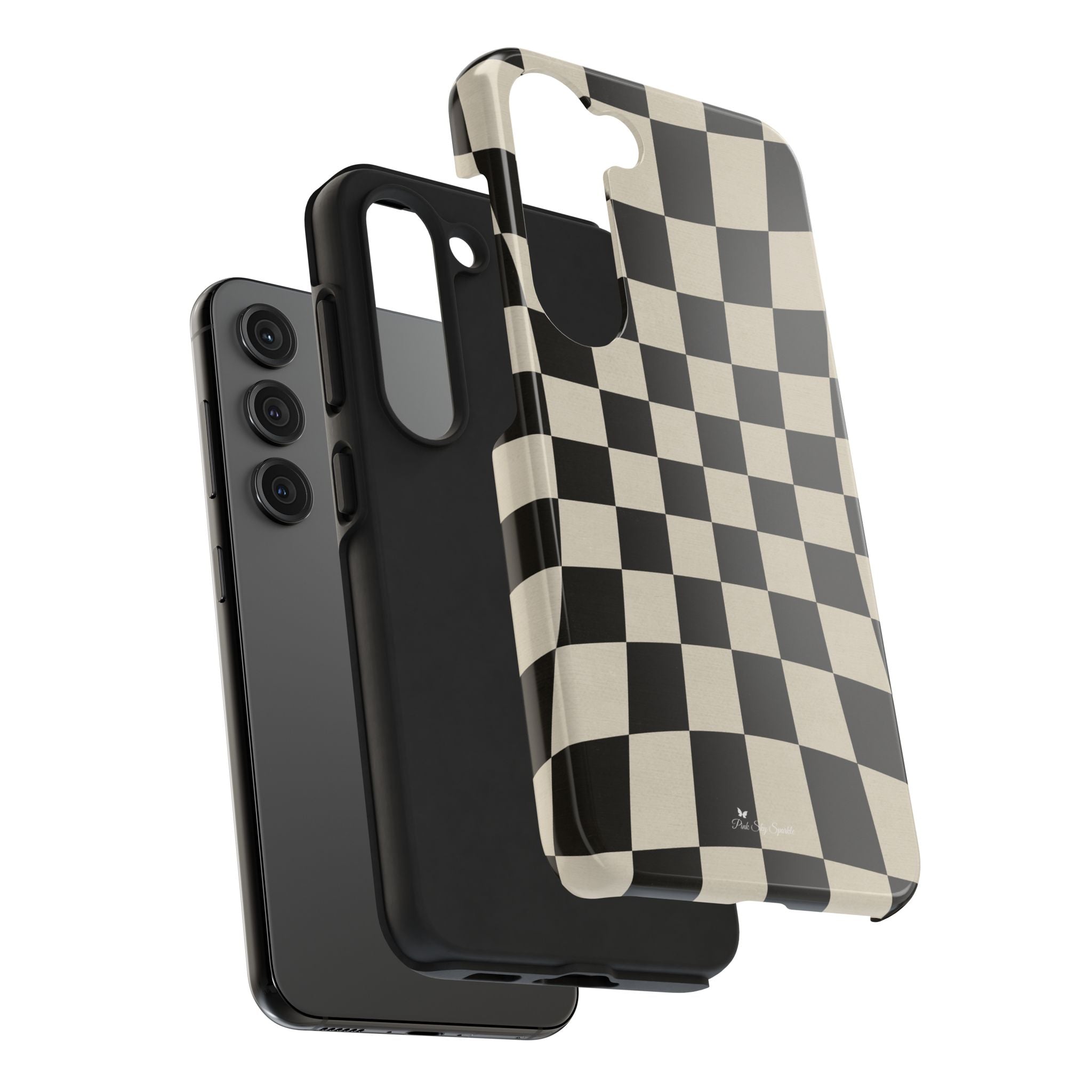 Illusion Checkerboard Tough Samsung Galaxy Phone Case