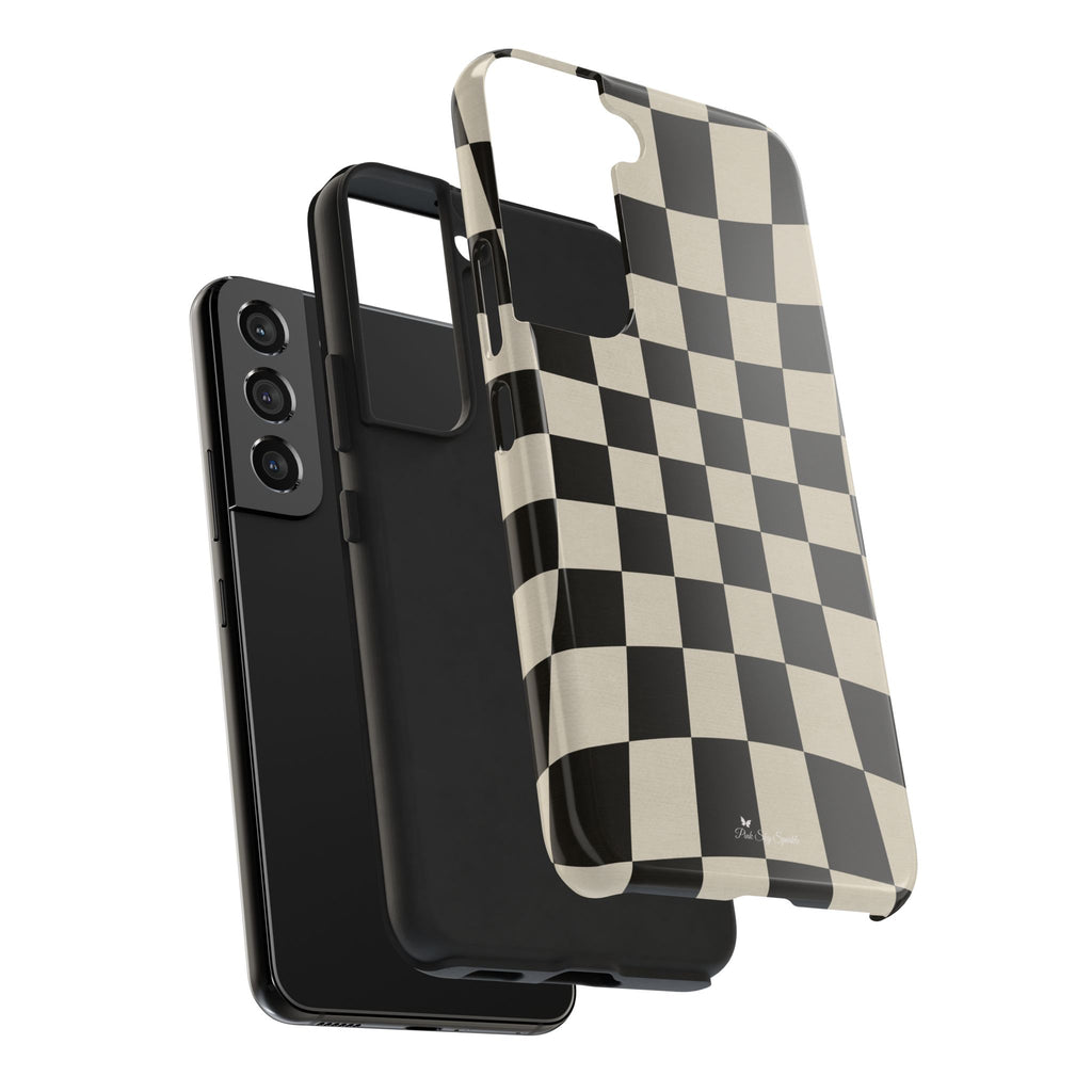 Illusion Checkerboard Tough Samsung Galaxy Phone Case
