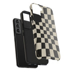 Illusion Checkerboard Tough Samsung Galaxy Phone Case