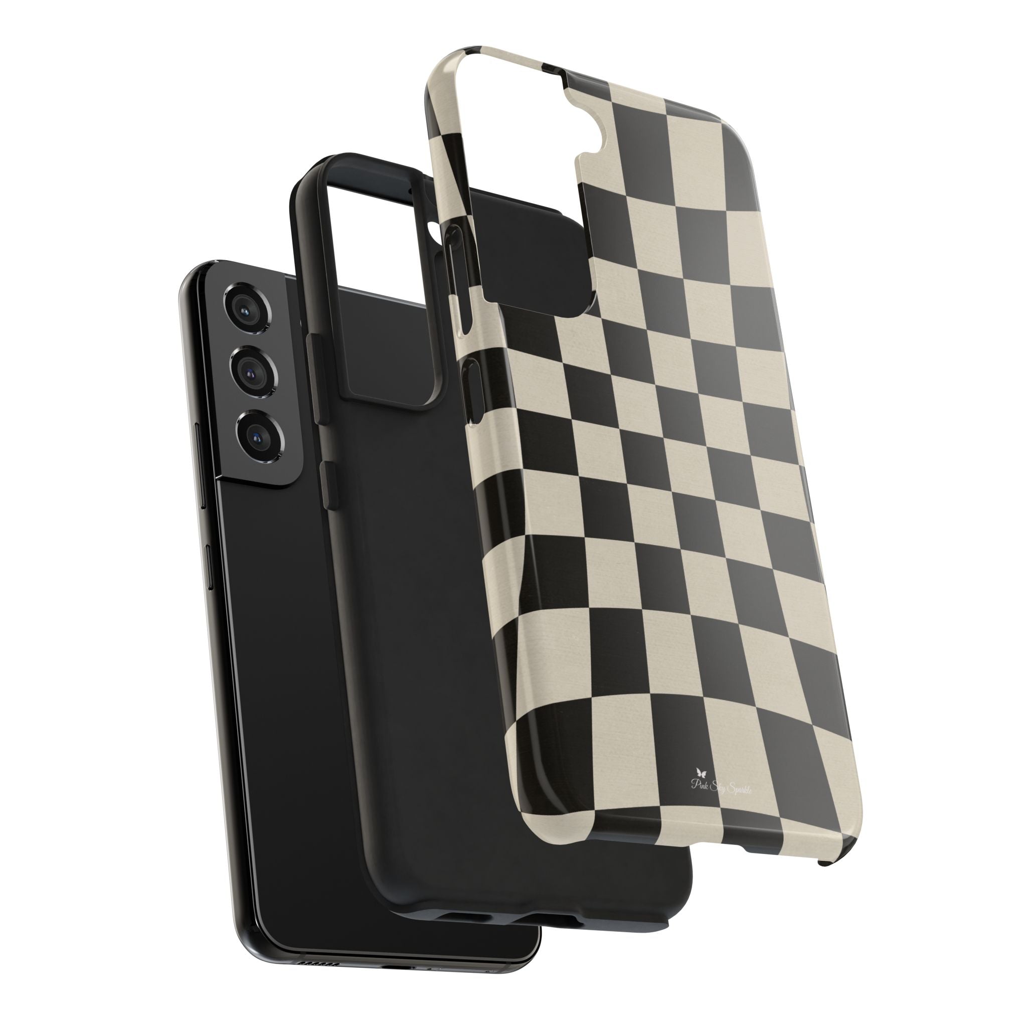 Illusion Checkerboard Tough Samsung Galaxy Phone Case