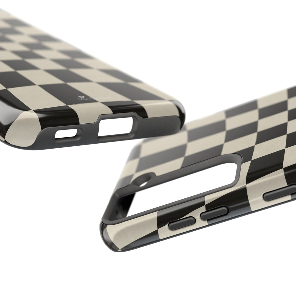 Illusion Checkerboard Tough Samsung Galaxy Phone Case