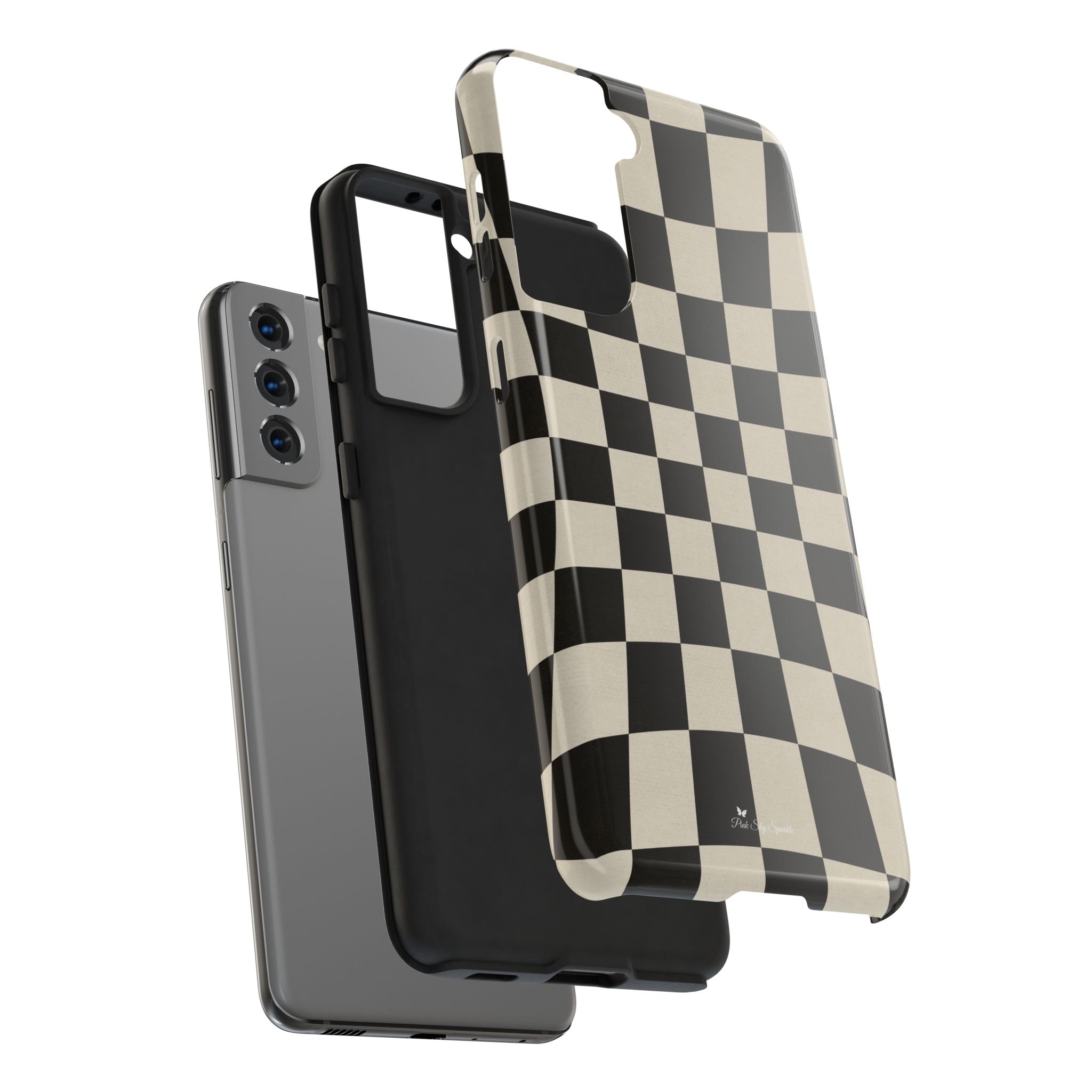 Illusion Checkerboard Tough Samsung Galaxy Phone Case