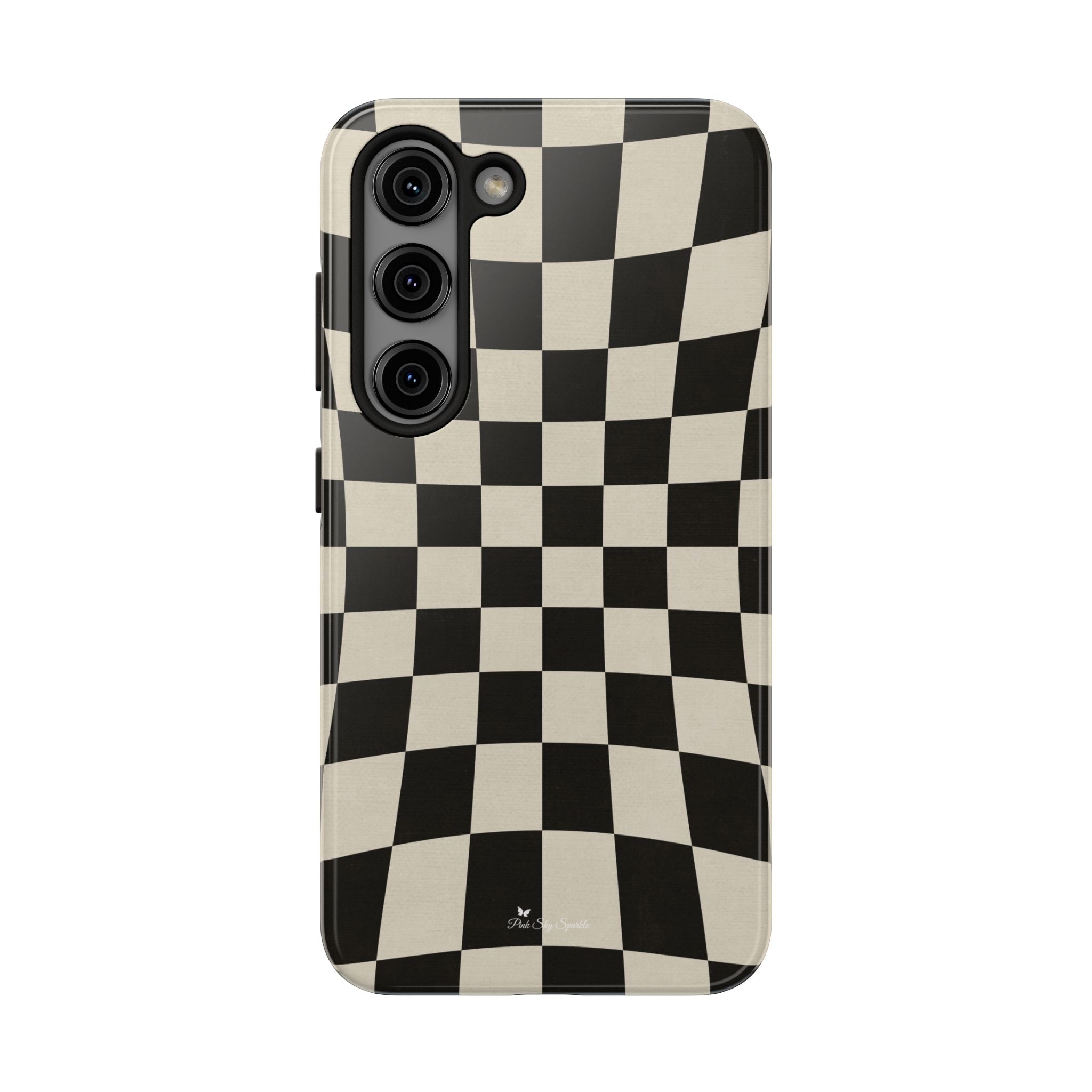 Illusion Checkerboard Tough Samsung Galaxy Phone Case
