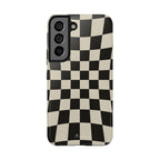 Illusion Checkerboard Tough Samsung Galaxy Phone Case