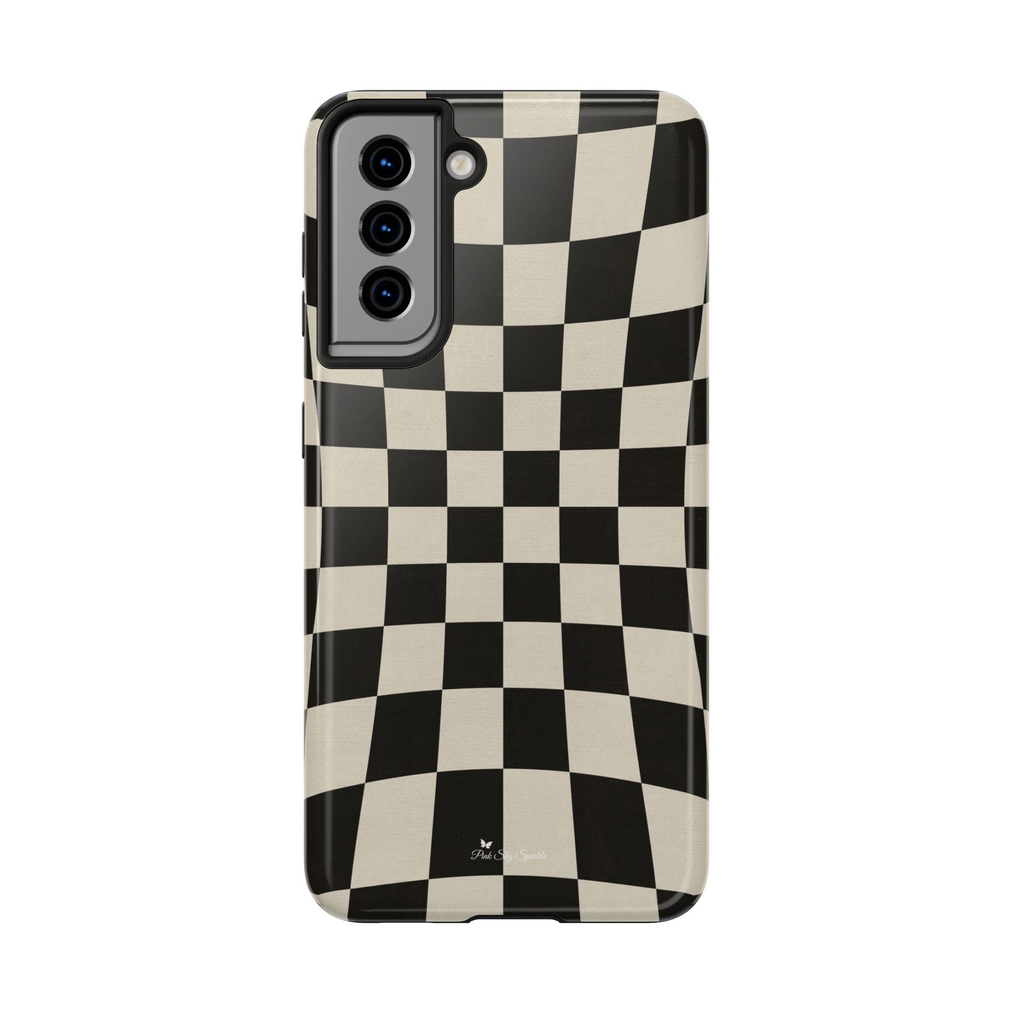 Illusion Checkerboard Tough Samsung Galaxy Phone Case