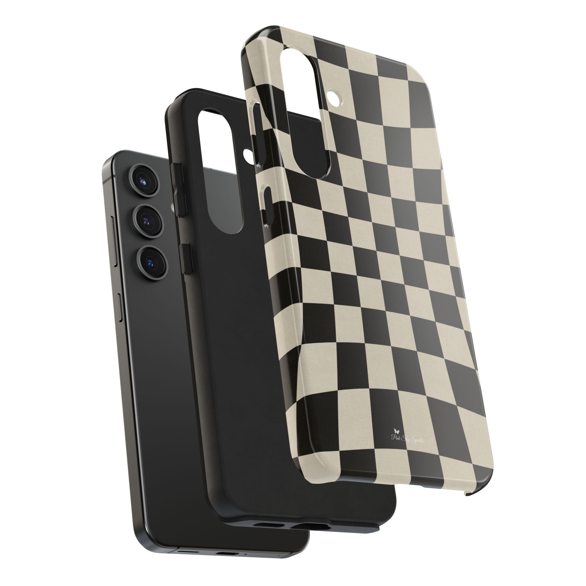 Illusion Checkerboard Tough Samsung Galaxy Phone Case