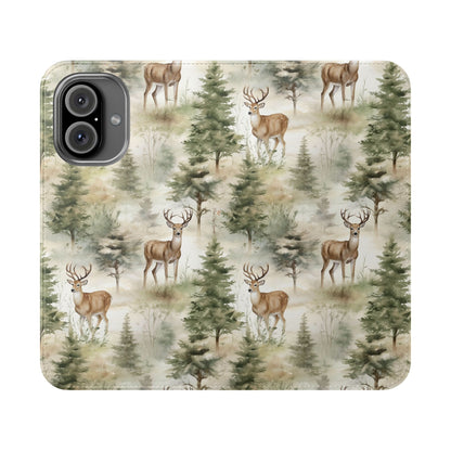 Into the Woods Wallet Flip Case for iPhone