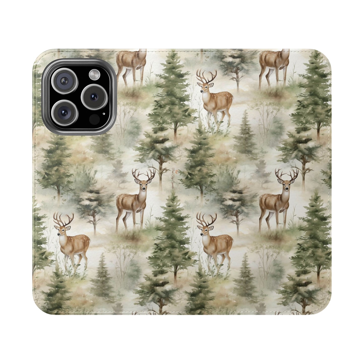 Into the Woods Wallet Flip Case for iPhone