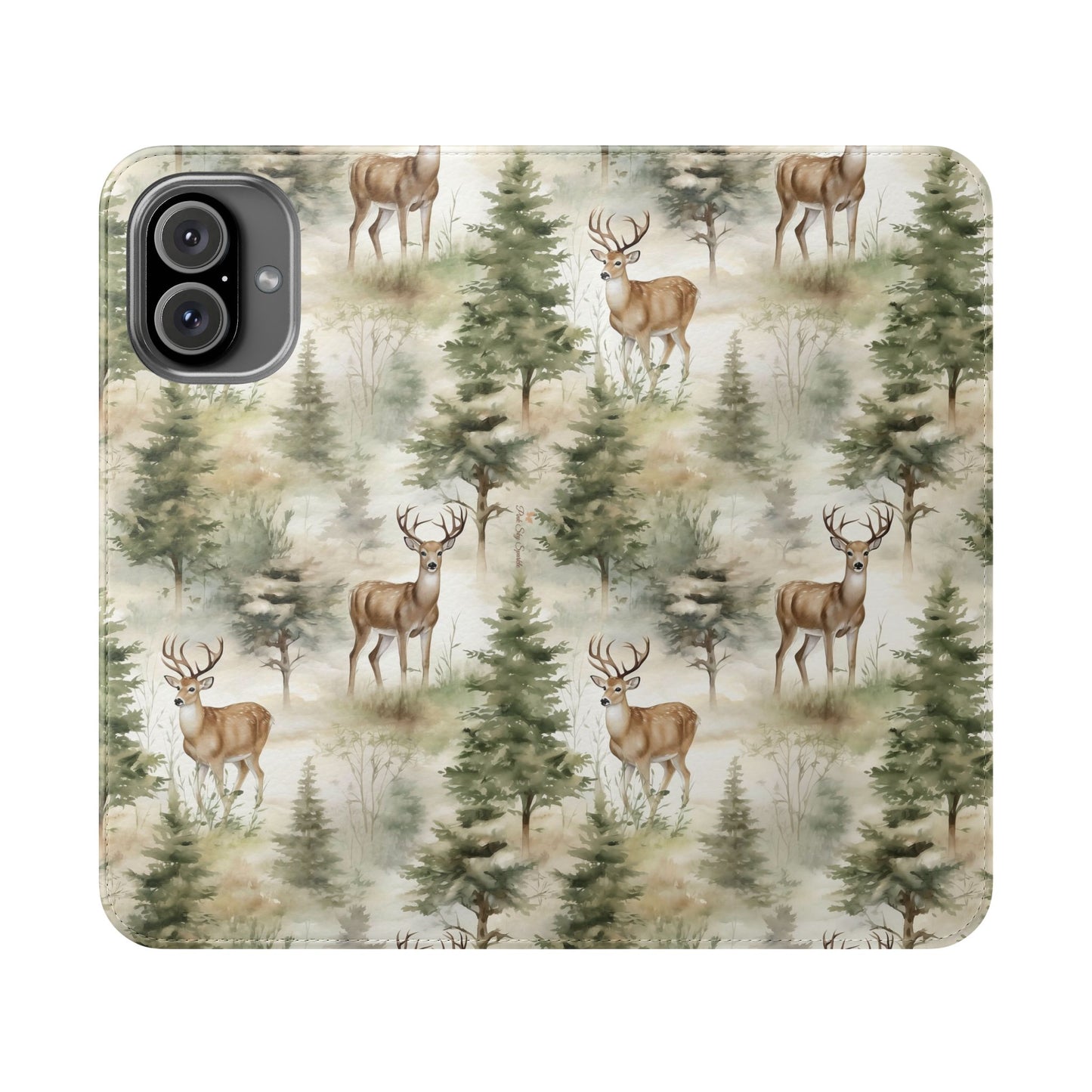 Into the Woods Wallet Flip Case for iPhone