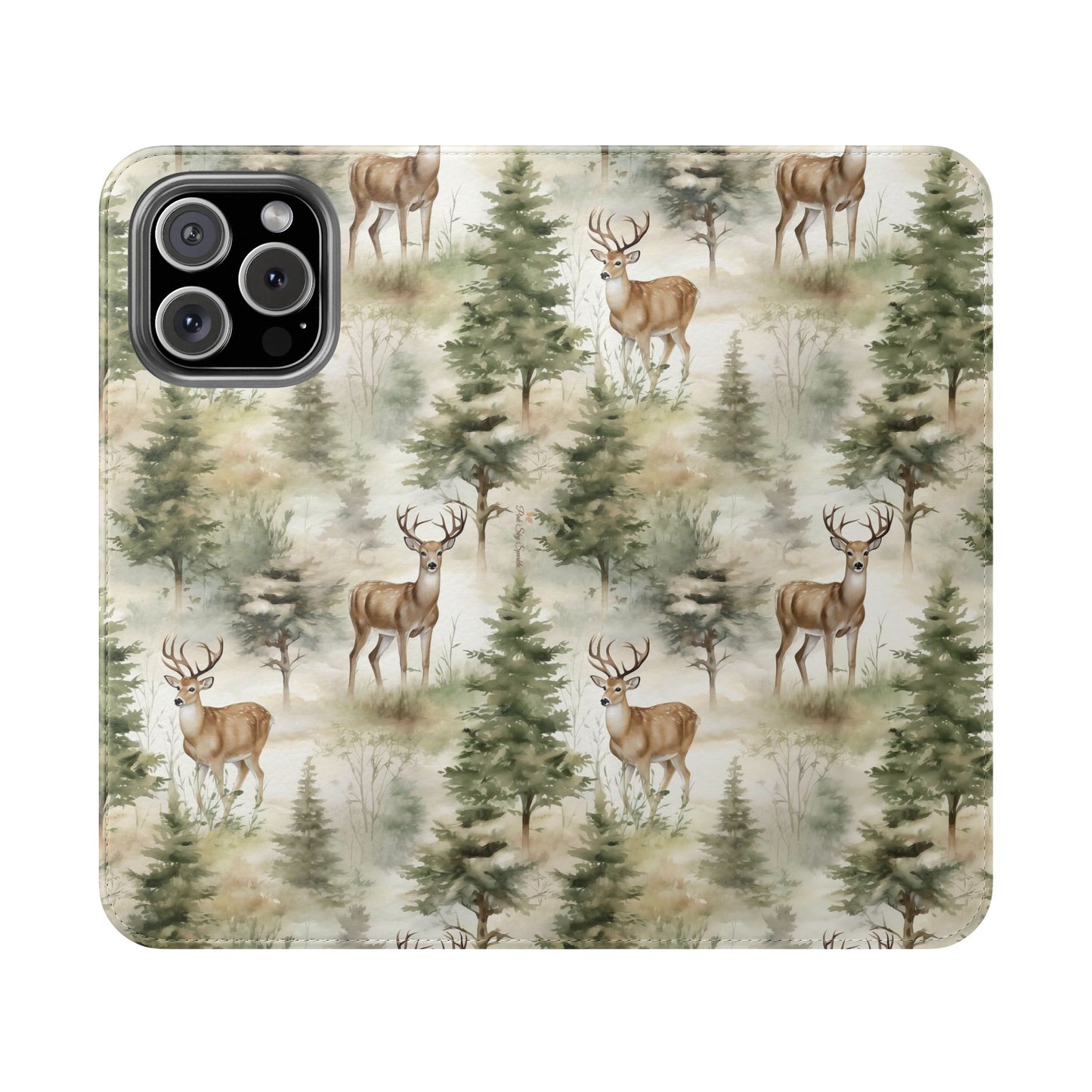 Into the Woods Wallet Flip Case for iPhone