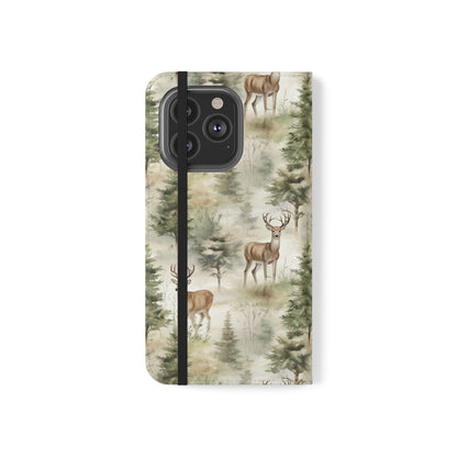 Into the Woods Wallet Flip Case for iPhone