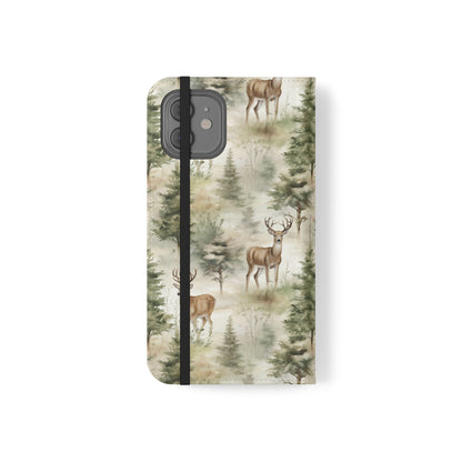 Into the Woods Wallet Flip Case for iPhone