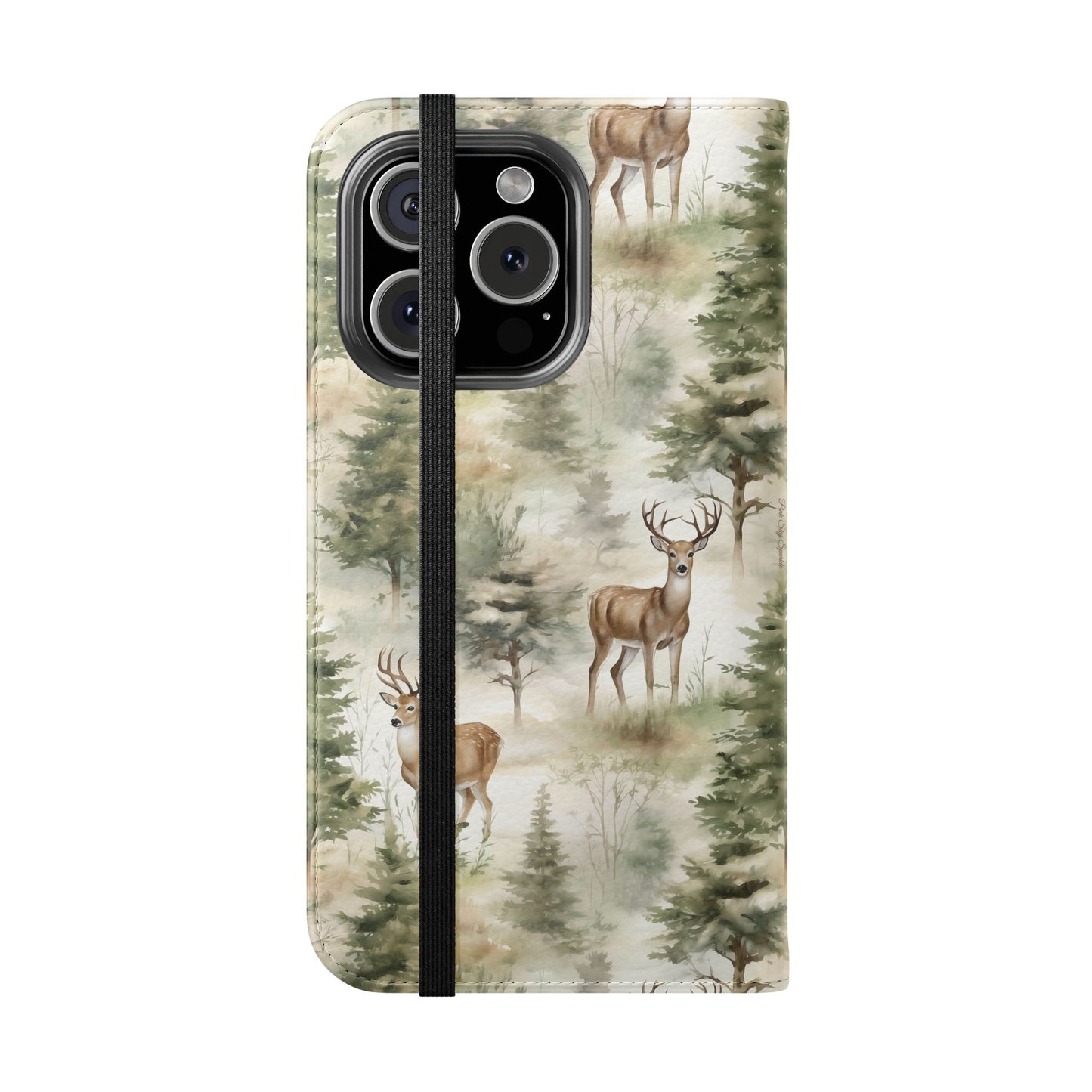 Into the Woods Wallet Flip Case for iPhone