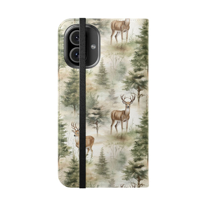 Into the Woods Wallet Flip Case for iPhone