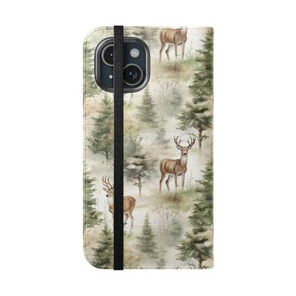 Into the Woods Wallet Flip Case for iPhone