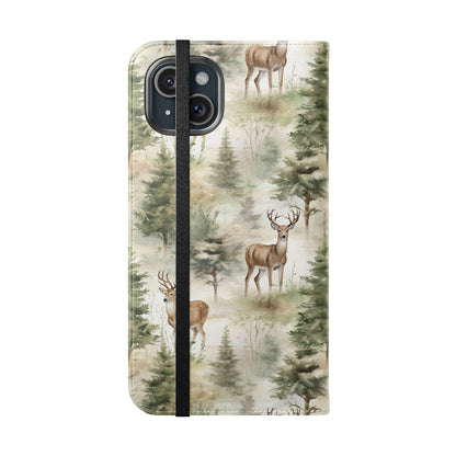 Into the Woods Wallet Flip Case for iPhone