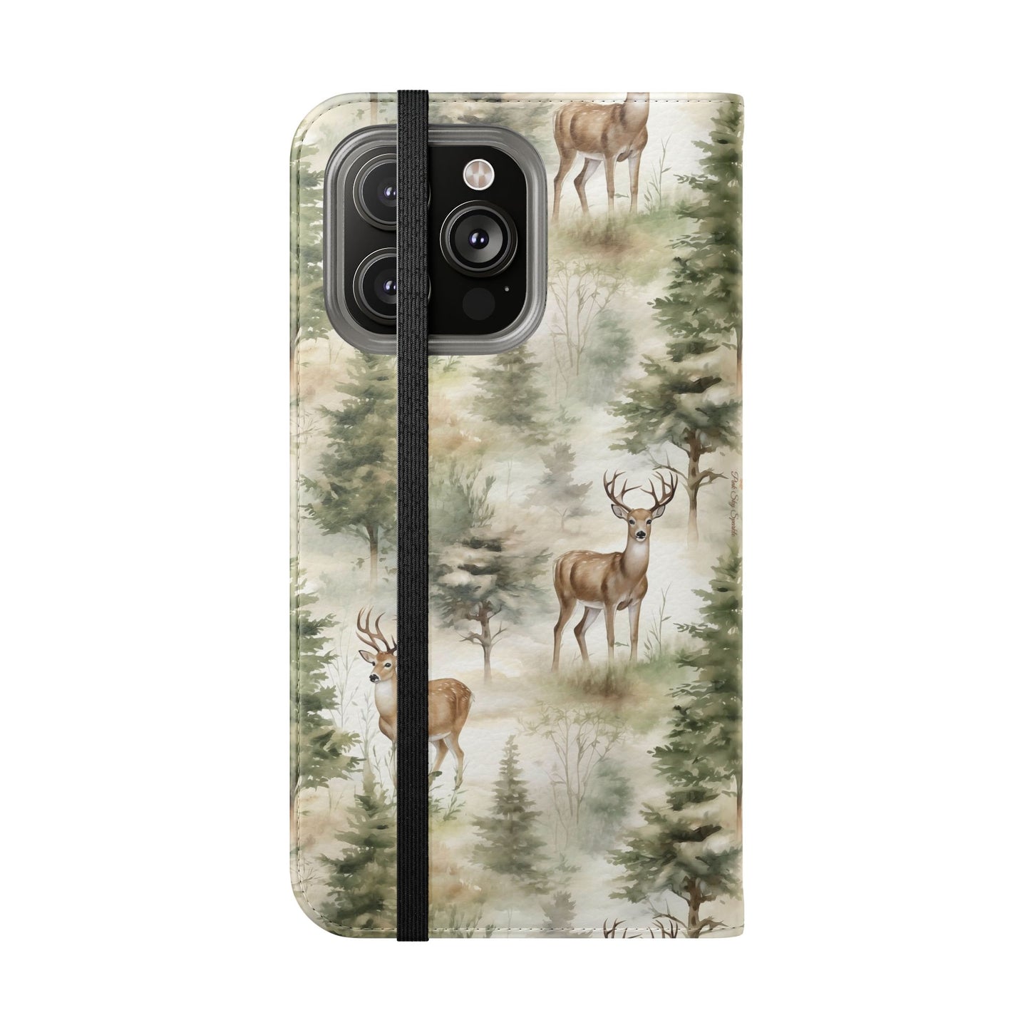 Into the Woods Wallet Flip Case for iPhone