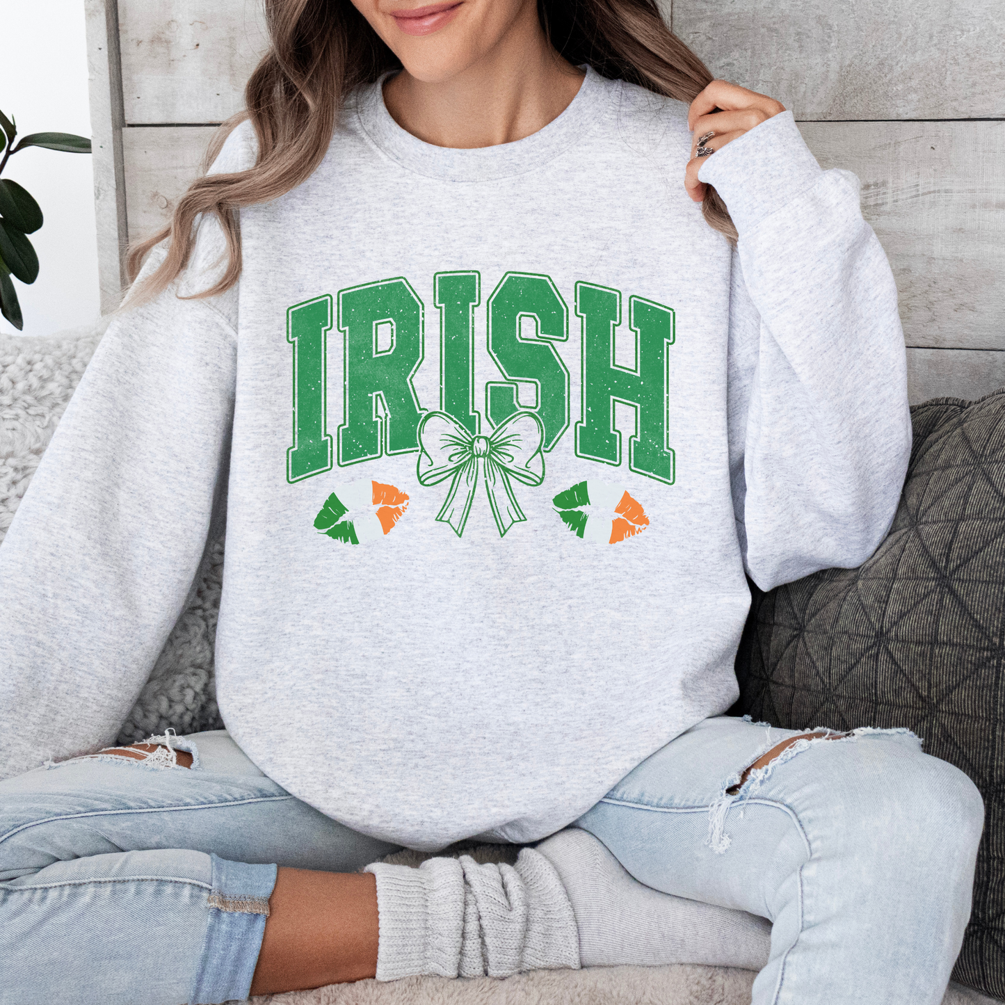 Irish Kiss Crewneck Sweatshirt