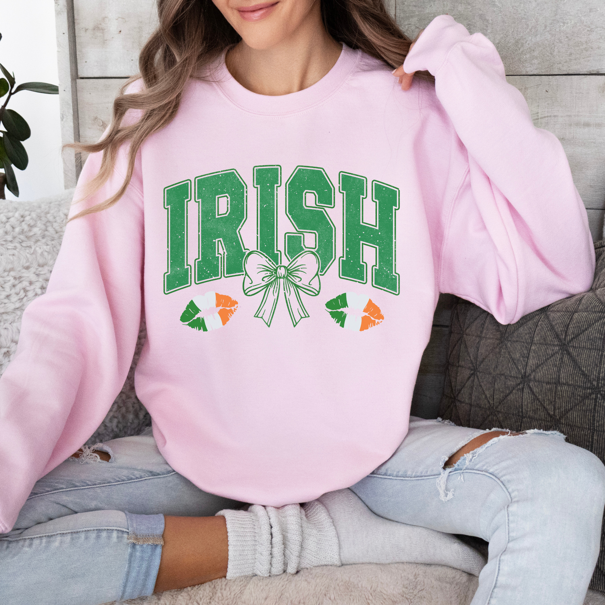 Irish Kiss Crewneck Sweatshirt