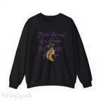 "It was the end of a decade - But the start of an age" Lyric Inspired Crewneck Sweatshirt