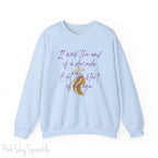 "It was the end of a decade - But the start of an age" Lyric Inspired Crewneck Sweatshirt