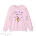 "It was the end of a decade - But the start of an age" Lyric Inspired Crewneck Sweatshirt