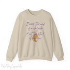 "It was the end of a decade - But the start of an age" Lyric Inspired Crewneck Sweatshirt
