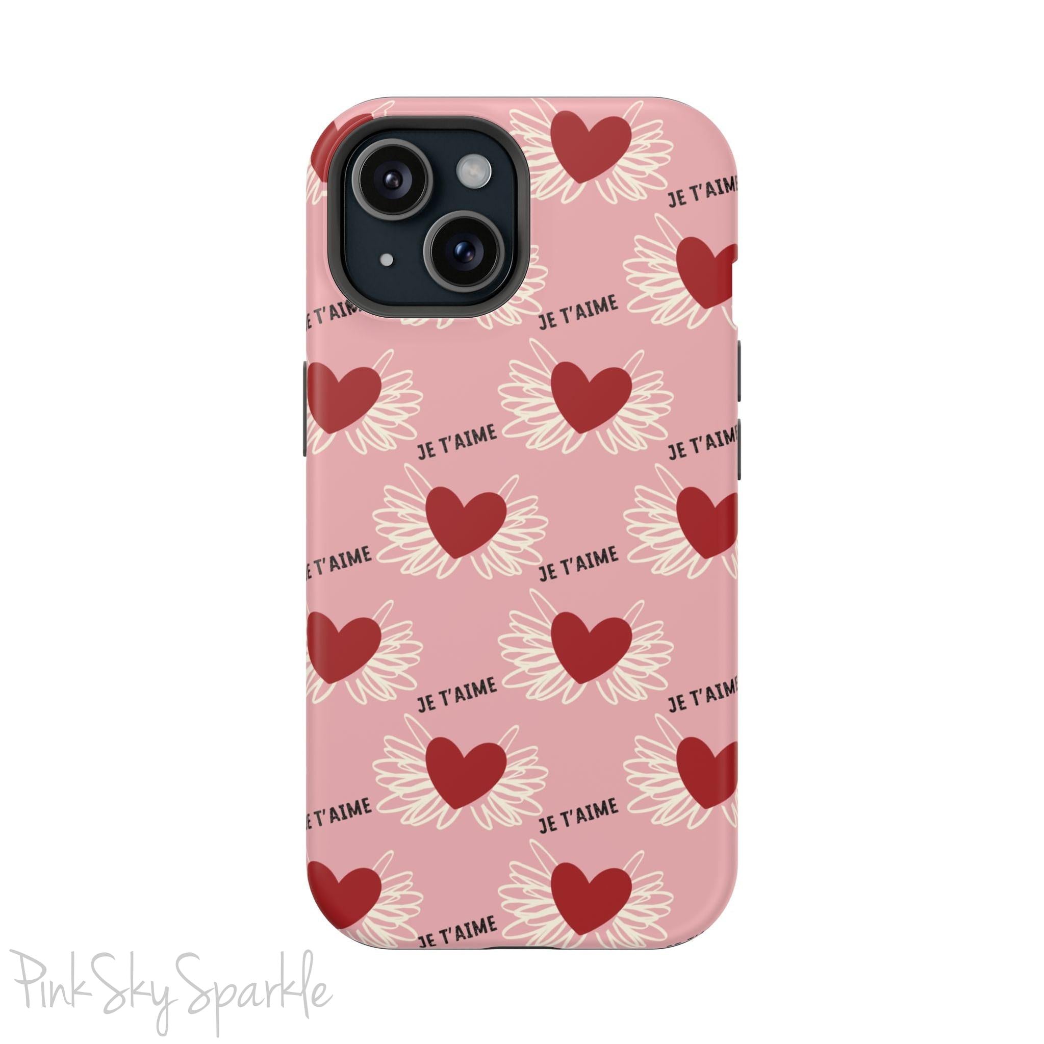 Je T'aime Magnetic iPhone Case