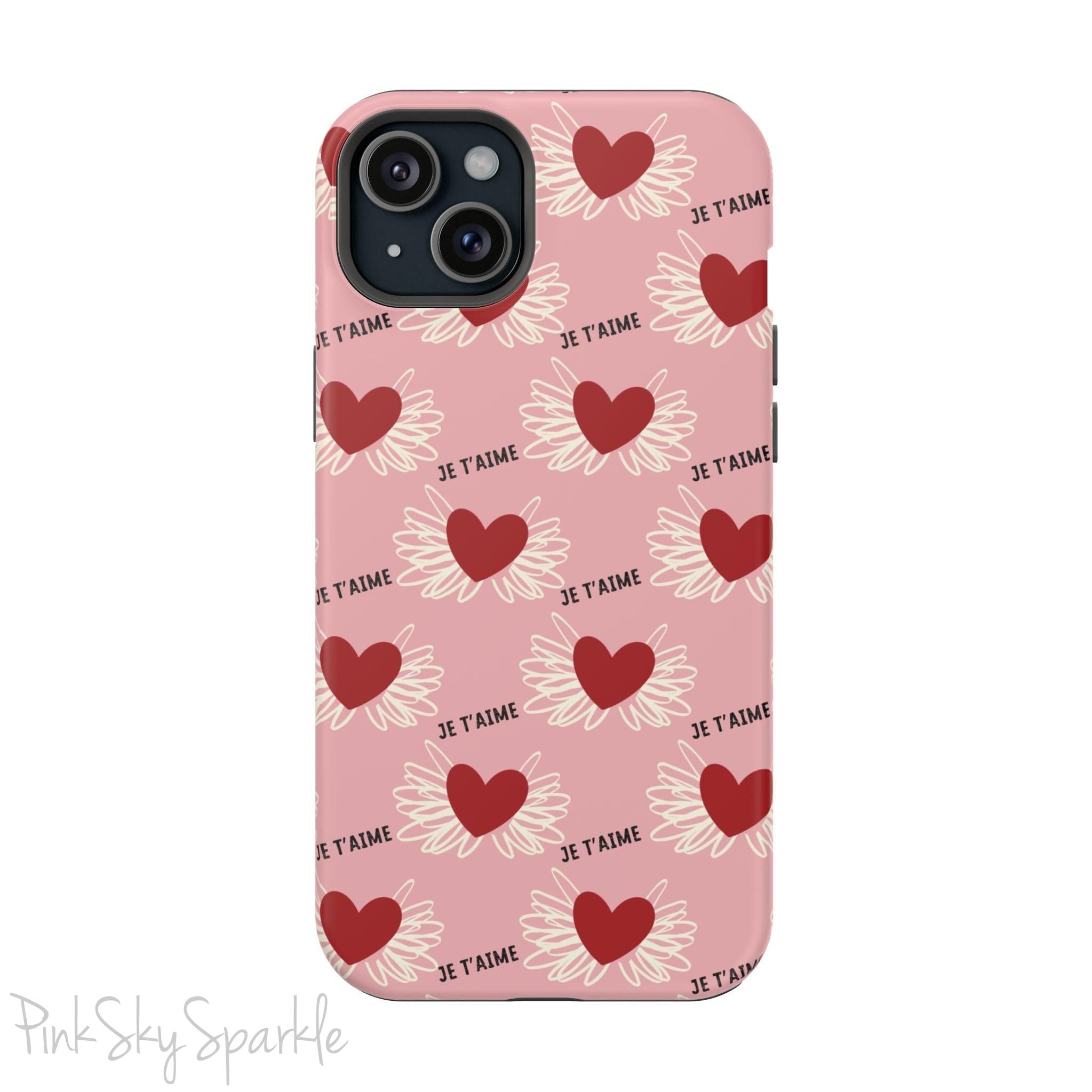 Je T'aime Magnetic iPhone Case