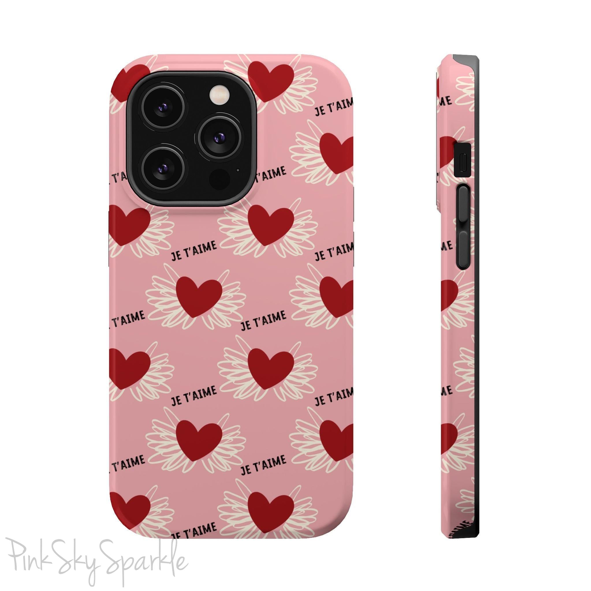 Je T'aime Magnetic iPhone Case