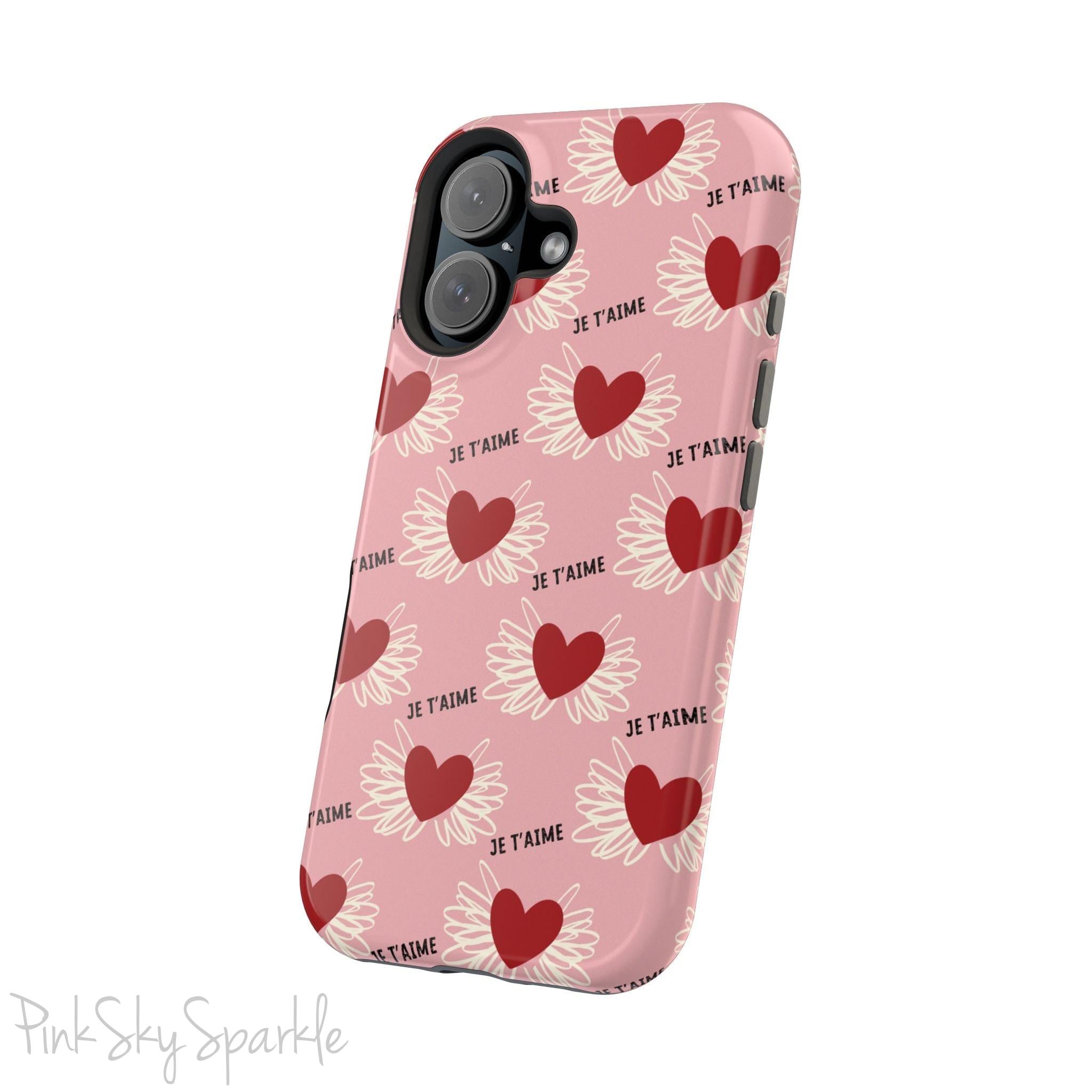Je T'aime Magnetic iPhone Case