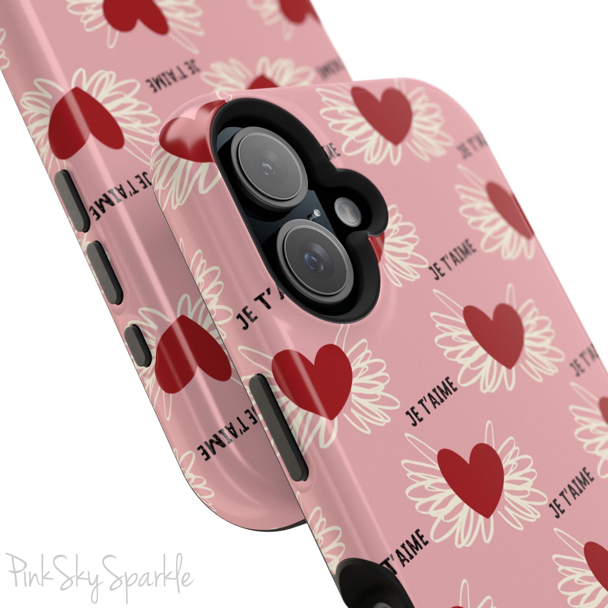 Je T'aime Magnetic iPhone Case