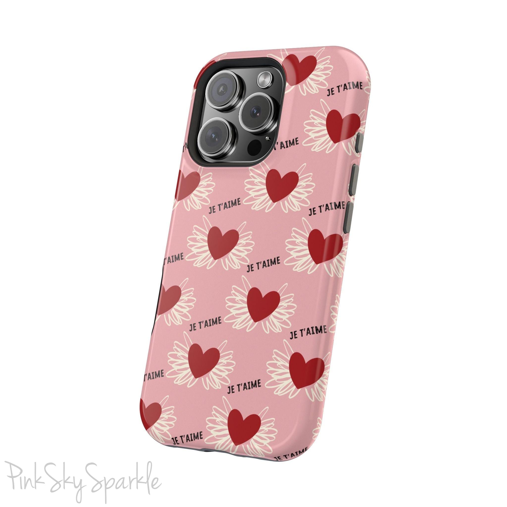 Je T'aime Magnetic iPhone Case