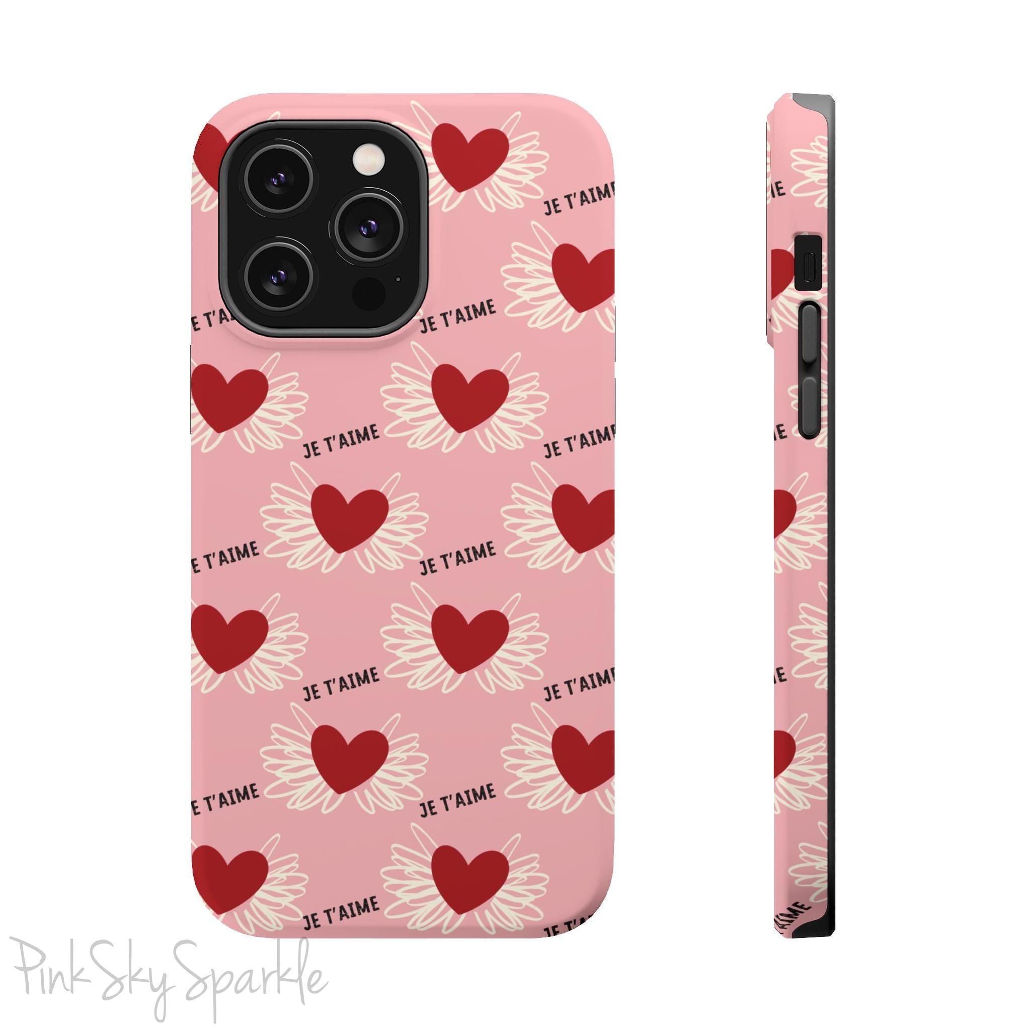 Je T'aime Magnetic iPhone Case