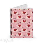 Je T'aime Spiral Notebook