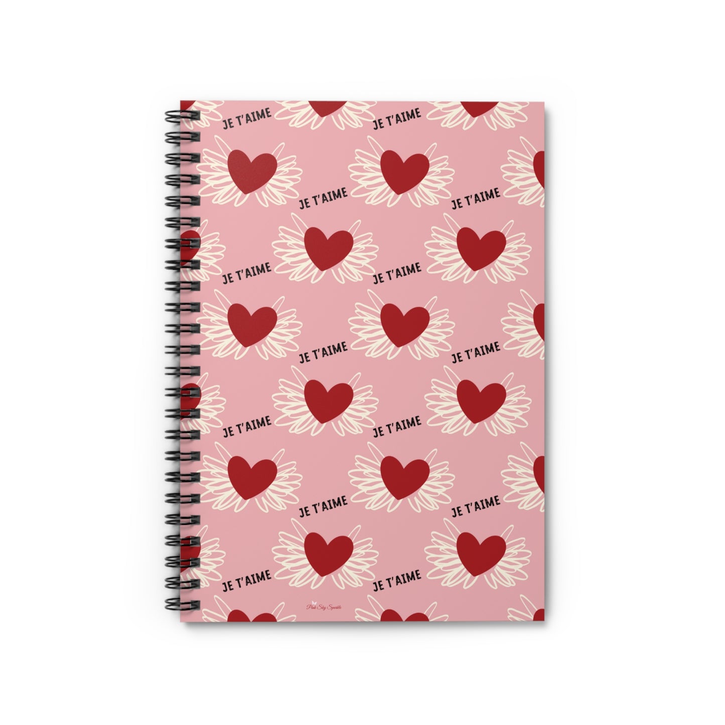 Je T'aime Spiral Notebook