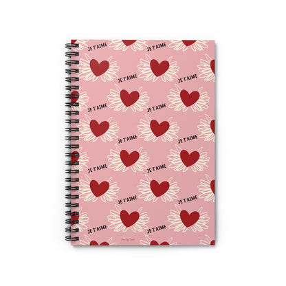 Je T'aime Spiral Notebook