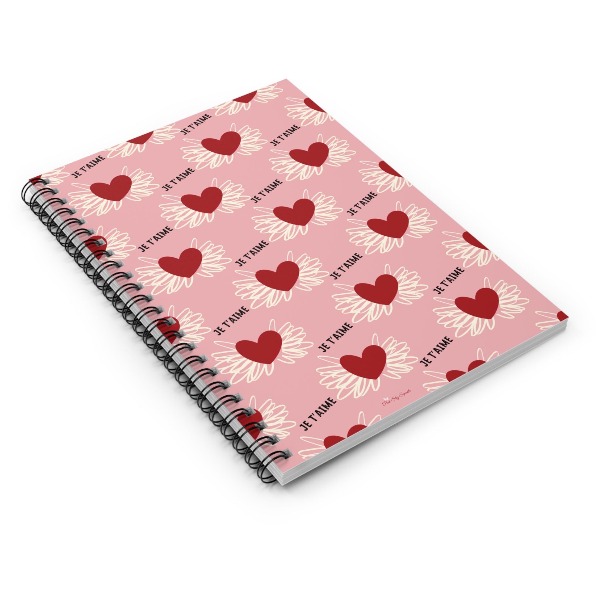 Je T'aime Spiral Notebook