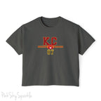 KC Football 87 Women's Boxy Fit T-shirt Pepper