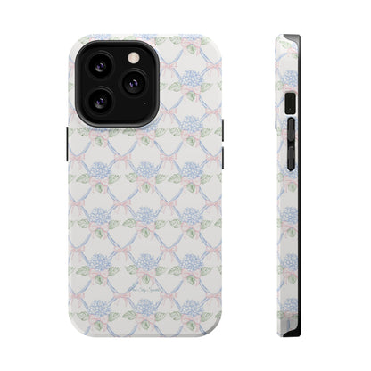 Lattice Coquette Bloom Magnetic iPhone Case