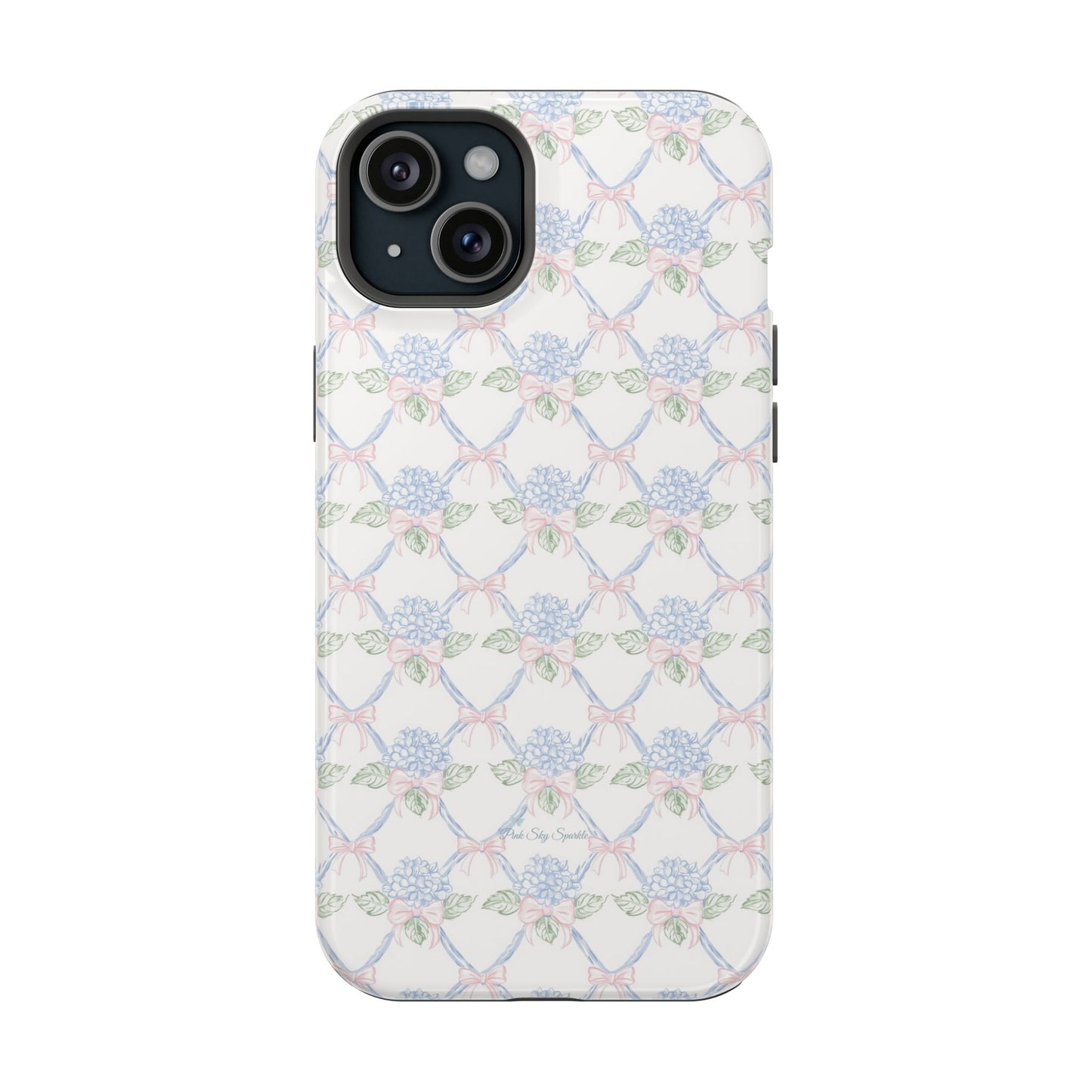 Lattice Coquette Bloom Magnetic iPhone Case