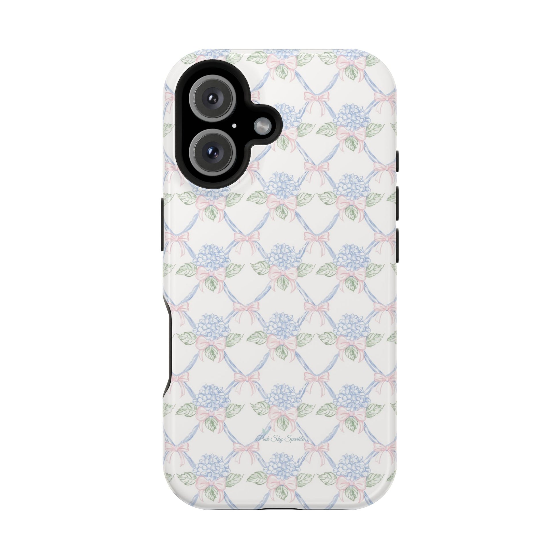 Lattice Coquette Bloom Magnetic iPhone Case