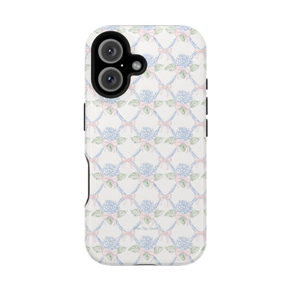 Lattice Coquette Bloom Magnetic iPhone Case