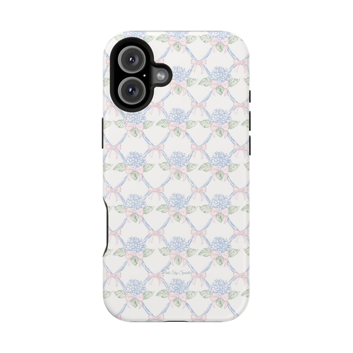 Lattice Coquette Bloom Magnetic iPhone Case