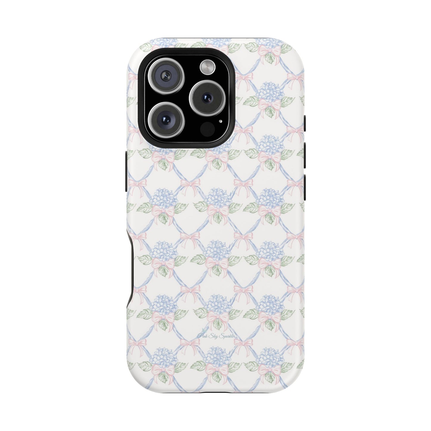 Lattice Coquette Bloom Magnetic iPhone Case