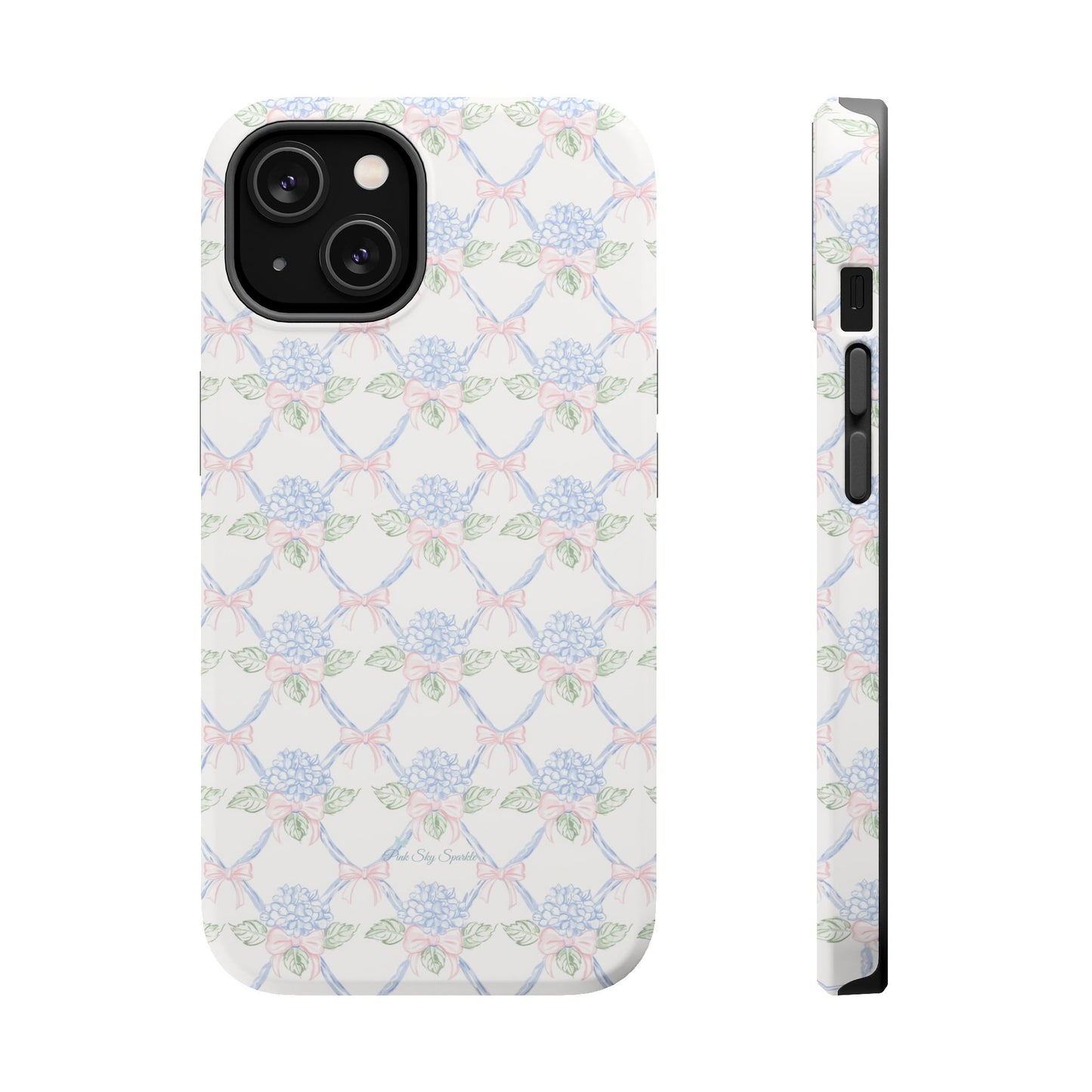 Lattice Coquette Bloom Magnetic iPhone Case