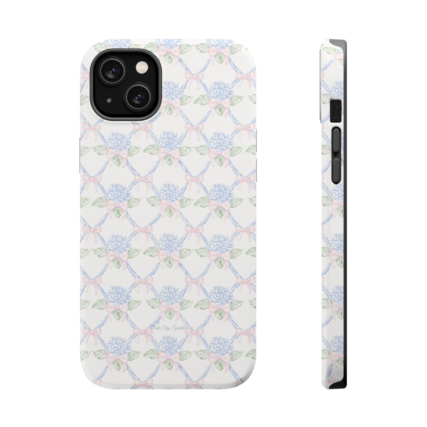 Lattice Coquette Bloom Magnetic iPhone Case