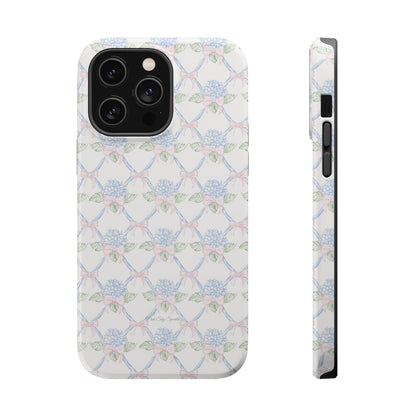 Lattice Coquette Bloom Magnetic iPhone Case