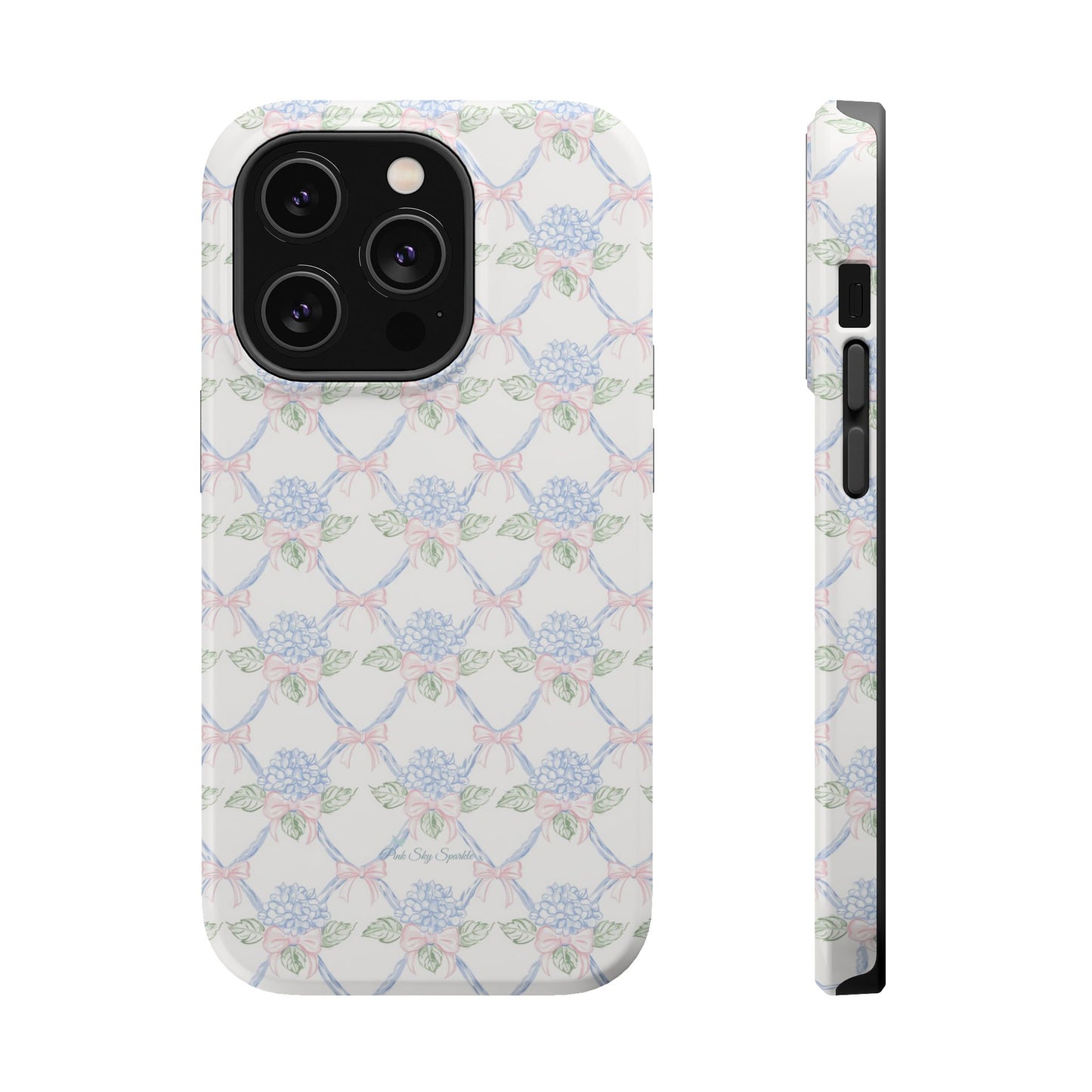 Lattice Coquette Bloom Magnetic iPhone Case