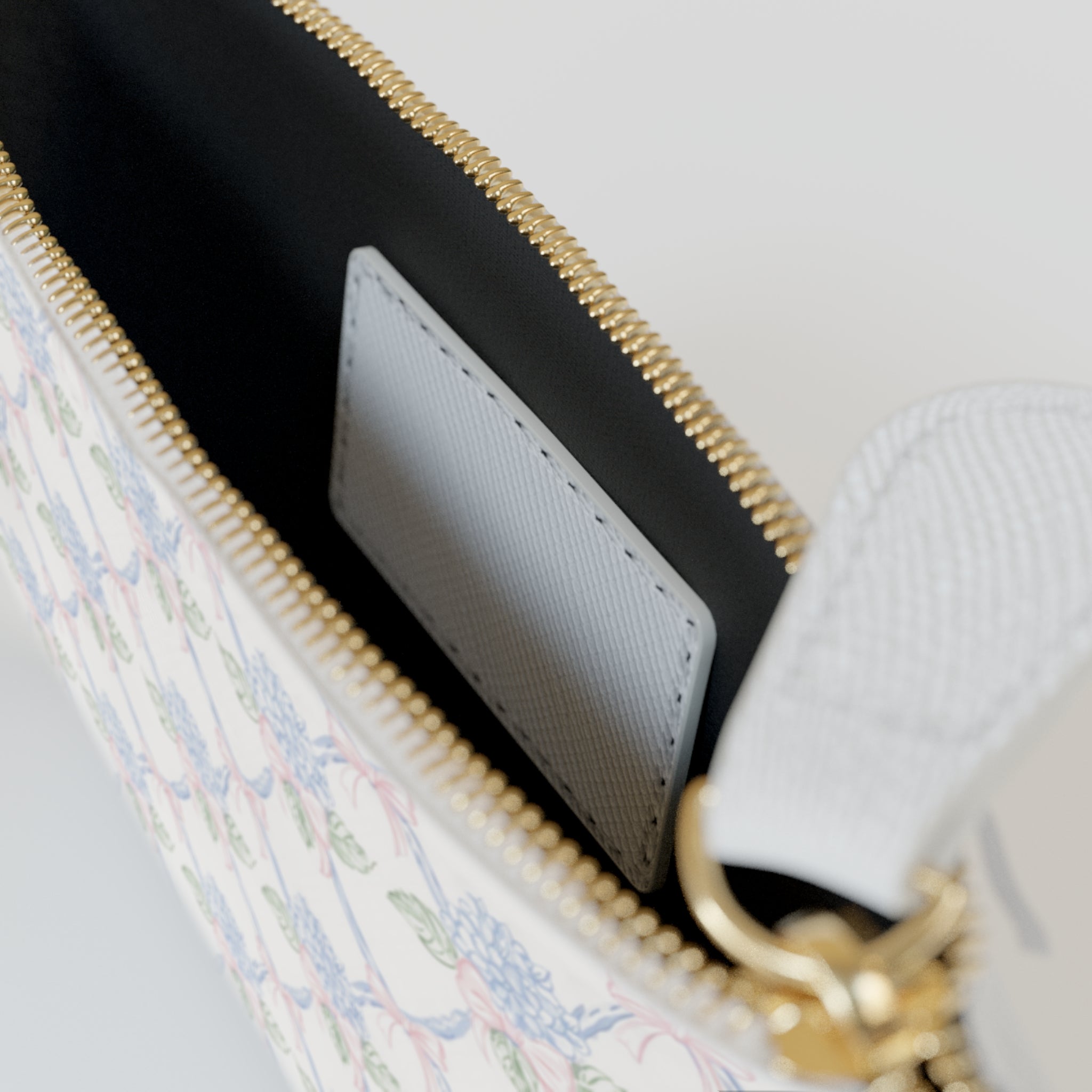Lattice Coquette Bloom Mini Clutch Bag